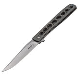 Boker Plus Urban Trapper Framelock VG-10 Gray Titanium Folding Knife - P01BO736