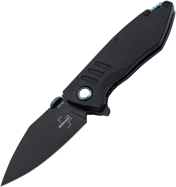 Boker Plus Bend Linerlock Black GFN Folding D2 Steel Pocket Knife P01BO799