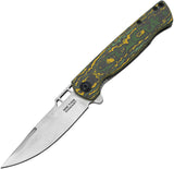 Boker Plus ME 109 Framelock Carbon Fiber Folding Damascus Knife P01BO909DAM