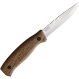BPS Knives Camping Fixed Blade Knife Walnut Wood 1066 Carbon Steel BS03CS