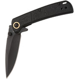 Browning Buckmark Slim Linerlock Black Laminate D2 Tool Steel Folding Pocket Knife 0541B