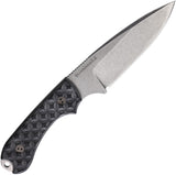 Bradford Knives Guardian 3.2 Black G10 AEB-L Drop Pt Fixed Blade Knife 32FE001A