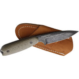 Bradford Knives Guardian 3.5 OD Green Micarta Bohler N690 Fixed Blade Knife w/ Sheath 35S102N