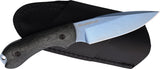 Bradford Knives Guardian 3 Black Micarta AEB-L Steel Fixed Blade Knife 3FE101PA