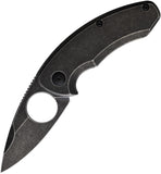 Brous Blades Silent Soldier LTD Framelock ASW Titanium Folding S35VN Knife 266