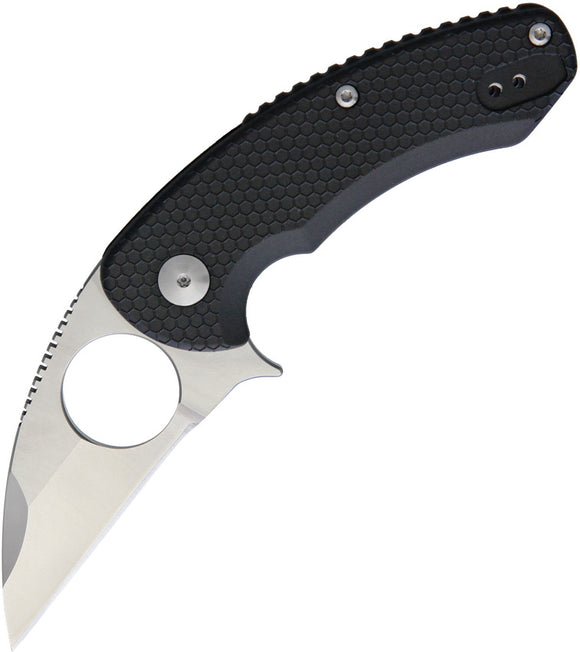 Brous Blades SSF Silent Soldier Flipper D2 Tool Wharncliffe Folding Knife M002