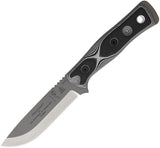 TOPS Fieldcraft BOB Fixed Hunter Scandi Grind Blade Gray Handle Knife