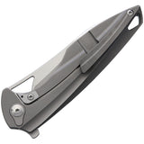 Bladerunners Systems BRS Eon Integral Framelock Gray Folding Knife 009
