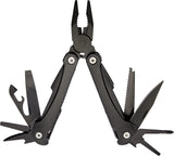 Bastion 13-in-1 Black Pocket Multi-Tool W/ Black Belt Sheath 230