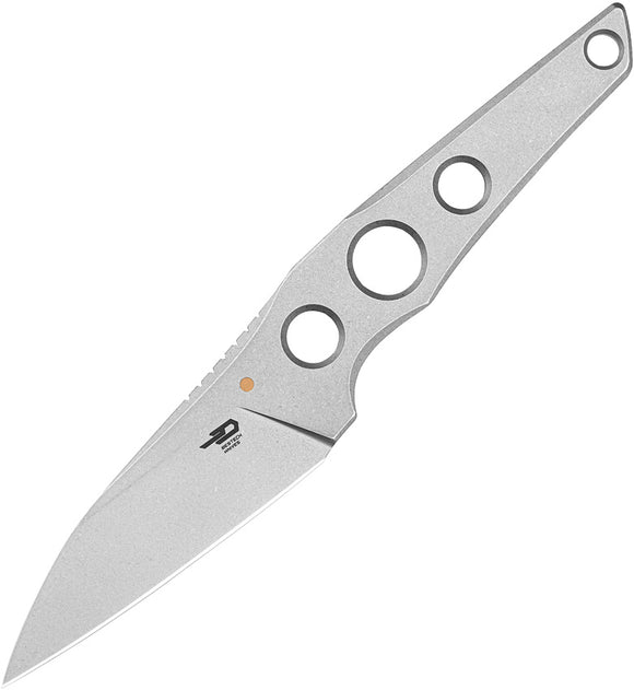Bestech Knives VK-Core Stonewash 14C28N Fixed Blade Knife w/ Sheath F05A