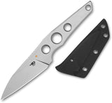 Bestech Knives VK-Core Stonewash 14C28N Fixed Blade Knife w/ Sheath F05A