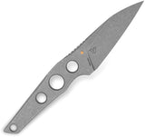 Bestech Knives VK-Core Dark Stonewash 14C28N Fixed Blade Knife w/ Sheath F05C