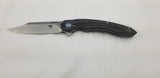 Bestech Knives FANGA Carbon Fiber/G10 Folding D2 Steel Pocket Knife G18D