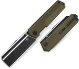 Bestech Knives Tardis Linerlock OD Green G10 Folding D2 Steel Pocket Knife G54C