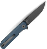 Bestechman Mini Dundee Linerlock Gray G10 Folding D2 Steel Pocket Knife MK03F