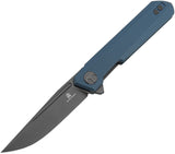 Bestechman Mini Dundee Linerlock Gray G10 Folding D2 Steel Pocket Knife MK03F