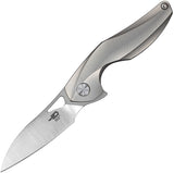 Bestech Knives The Reticulan Framelock Gray Folding Knife 1810a