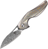 Bestech Knives The Reticulan Framelock Gray Folding Knife 1810k