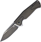 Bestech Horus Titanium Framelock Black Bronze S35VN Flipper Knife 1901A