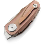 Bestech Knives TULIP Ball Lock Pink Folding Pocket Knife 1912d- On Sale