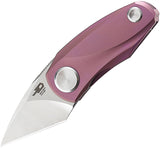 Bestech Knives TULIP Framelock Purple Folding Pocket Knife 1913c