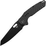 Bestech Knives Nyxie Knife Framelock Carbon Fiber & Titanium Folding S35VN 2209D