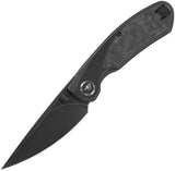 Bestech Knives Lito Framelock Titanium & Carbon Fiber Folding M390 Knife T2307D
