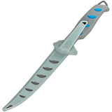 Buck 145 Hookset Salt Water Fillet Blue & Gray TPE 5Cr15MoV Fixed Blade Knife 145BLS