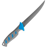 Buck 145 Hookset Salt Water Fillet Blue & Gray TPE 5Cr15MoV Fixed Blade Knife 145BLS