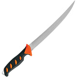 Buck 146 Hookset Fresh Water Fillet Orange & Gray TPE 5Cr15MoV Fixed Blade Knife 146ORS