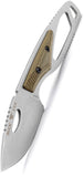 Buck 630 Paklite 2.0 Hide Pro Green Micarta 420HC Fixed Blade Knife 630GRS