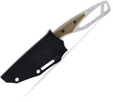 Buck 631 Paklite 2.0 Field Green Micarta 420HC Stainless Fixed Blade Knife 631GRS
