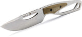 Buck 631 Paklite 2.0 Field Green Micarta 420HC Stainless Fixed Blade Knife 631GRS