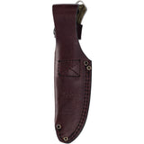 Buck Alpha Scout Brown & Tan Textured Richlite S35VN Fixed Blade Knife w/ Belt Sheath 662BRS