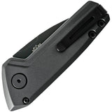 Buck Automatic Mini Deploy Knife Button Lock Sniper Gray Aluminum 154CM 839GYS1
