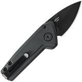 Buck Automatic Mini Deploy Knife Button Lock Sniper Gray Aluminum 154CM 839GYS1