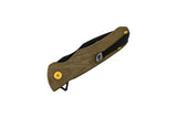 Buck Pocket Knife Sprint Ops Pro LTD Green Micarta Folding S45VN Blade 842GRSLE