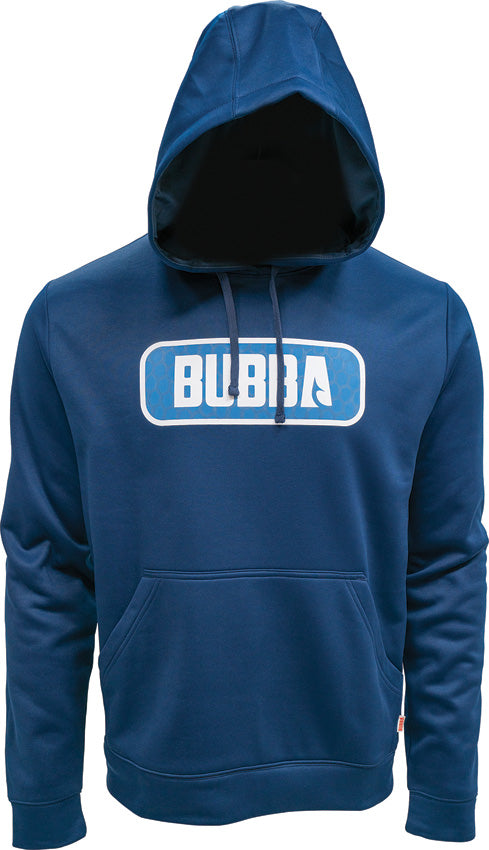 Bubba Blade Logo Hoodie Navy Long Sleeve Large Sweatshirt 1143217