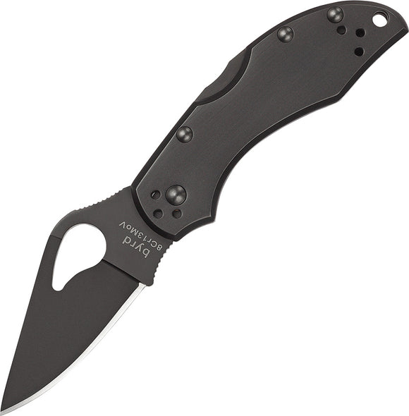 Byrd Robin 2 Folding Pocket Knife Black 8Cr13MoV EDC Folder 10bkp2
