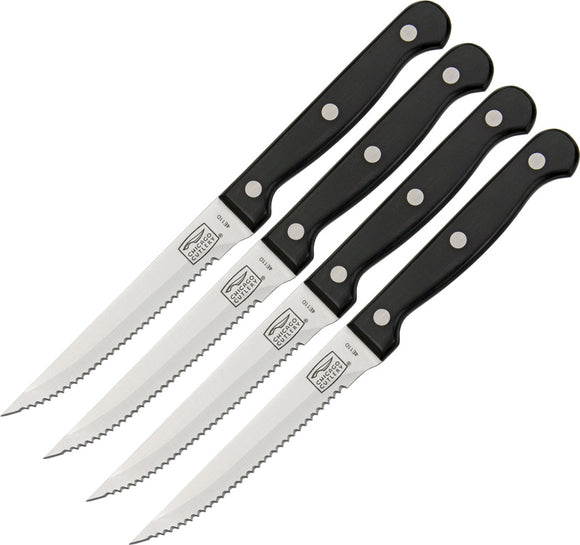 Chicago Cutlery 4pc Kitchen Essentials High Carbon Steak Knife Set 01393