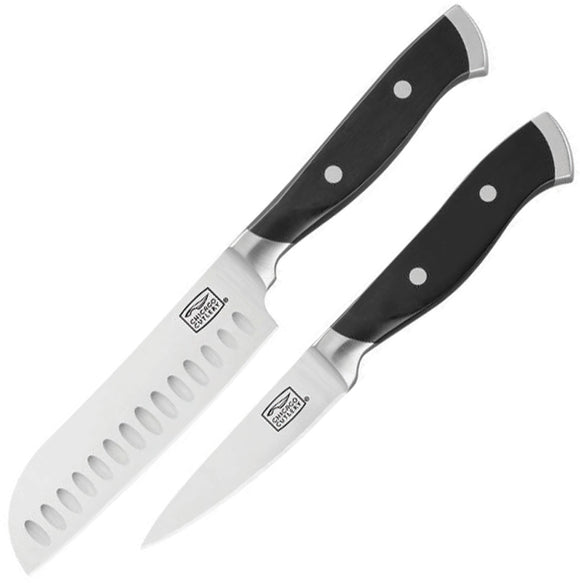Chicago Cutlery Armitage Polymer Stainless Steel Fixed Blade 2pc Knife Set 02336