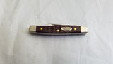 Case XX Small Brown Delrin Handle Folding Pocket Pen Knife 6233SS 083