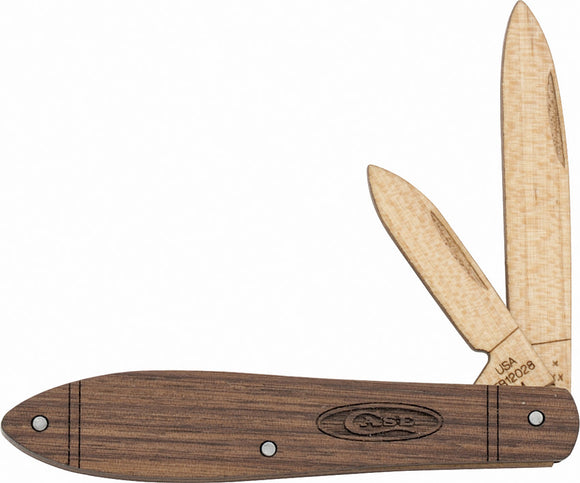 Case XX Teardrop Wood Folding Knife Self Assemble Craft Kit 12028W