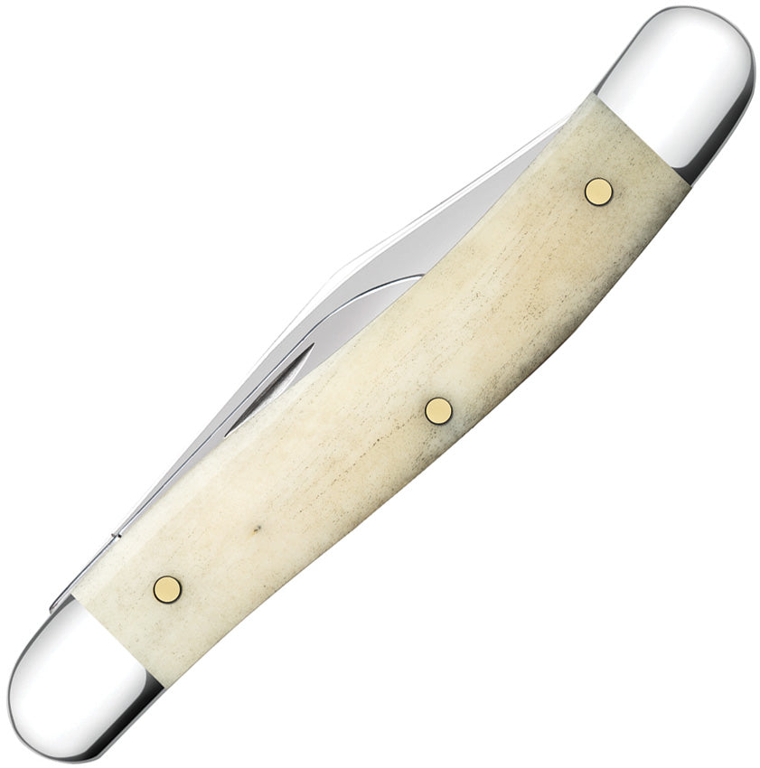 Case Cutlery Slimline Trapper Smooth Natural Bone Folding Knife 13312 –  Atlantic Knife Company