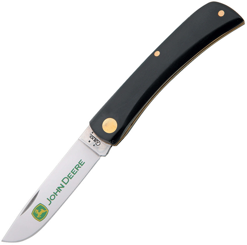 Case Cutlery John Deere Logo Sodbuster Jr Black Handle Folding Pocket –  Atlantic Knife Company