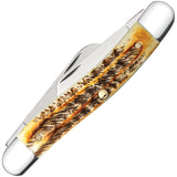 Case Cutlery Stockman 6.5 Tan Bonestag Folding Stainless Pocket Knife 65336