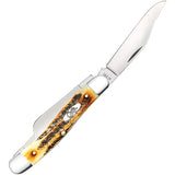 Case Cutlery Stockman 6.5 Tan Bonestag Folding Stainless Pocket Knife 65336