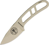 ESEE Desert Tan Fixed Blade Skeletonized Handle Candiru Knife
