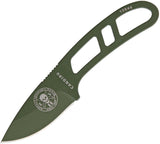 ESEE OD Green Fixed Blade Skeletonized Handle Candiru Knife