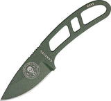 ESEE OD Green Fixed Blade Skeletonized Handle Candiru Knife